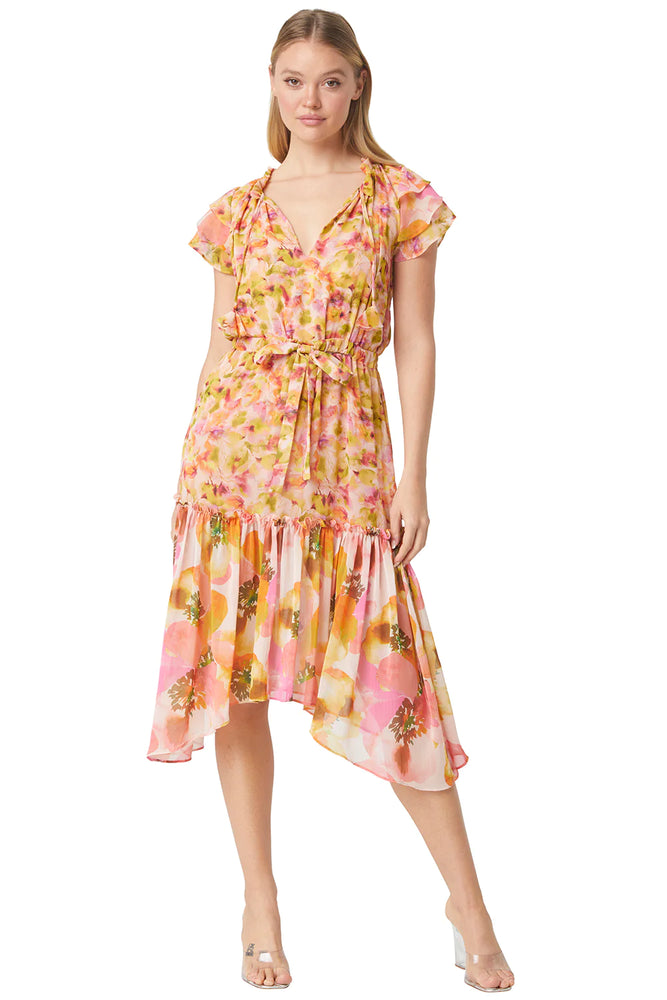 Misa Anouk Dress Golden Flora Mix