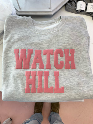 Kids Watch Hill Puffy Letter Crewneck