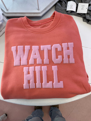 Kids Watch Hill Puffy Letter Crewneck