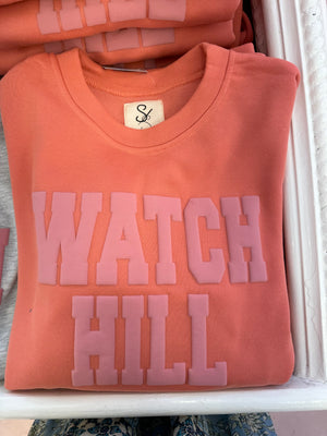 Watch Hill Puffy Letter Crewneck