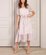 Senlis  Lucia short sleeve midi dress  Purple country floral